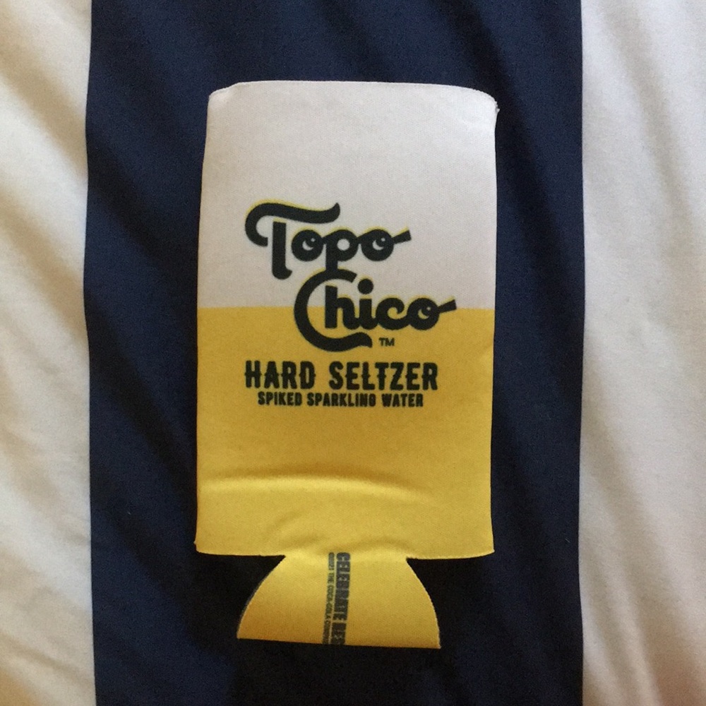 Topo Chico Hard Seltzer Slim Koozie